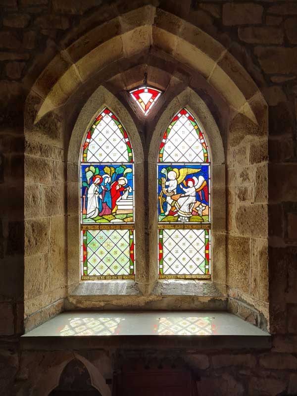 St. Lukes, Ullingswick, Herefordshire - South Chancel window dedicated to John Garbett Ware.